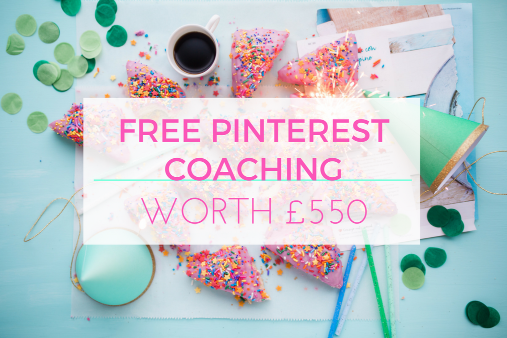 WIN a Free Pinterest Deluxe Mentoring Package worth £550
